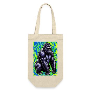 gorilla - Gift Bag for Bottles - nature - Front