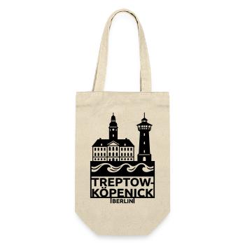 treptow köpenick silhouette berlin - Geschenkbeutel für Flaschen - Natur - Vorne