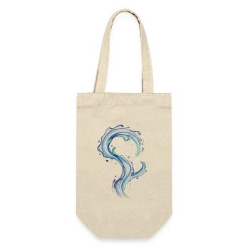 Illustration du point d’interrogation Azure Wave - Sac à bouteille - nature - Devant