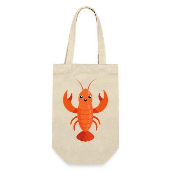 Homard mignon - Sac à bouteille - nature - Devant