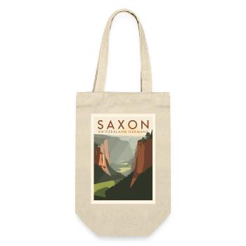 Suisse saxonne | Parc national vintage - Sac à bouteille - nature - Devant