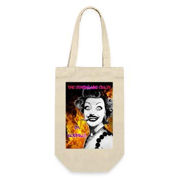 Burn_Baby-_Burn - Geschenkbeutel für Flaschen - Natur - Vorne