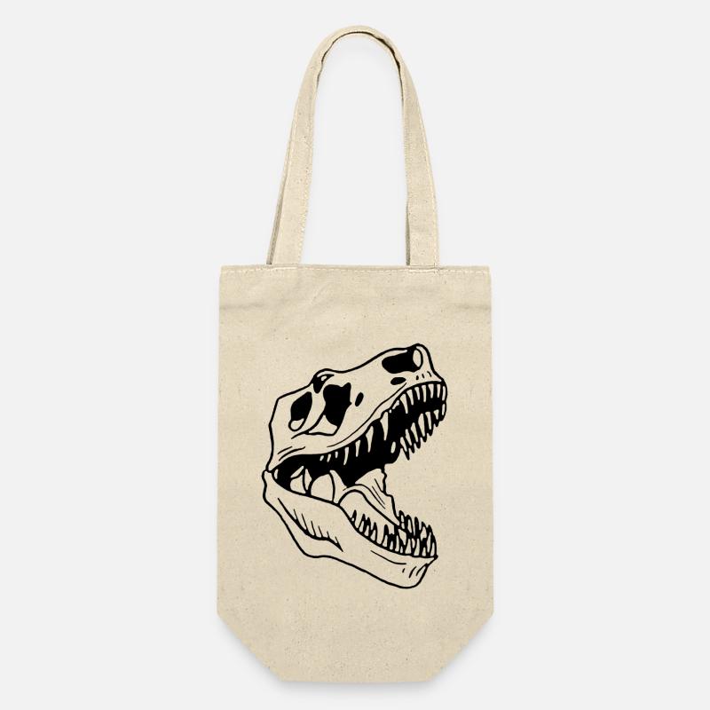 DINOSAUR - Gift Bag for Bottles - nature