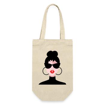 FEMME, GIRL, GIRLY, WOMAN, ADOLESCENT. TEENAGER - Sac à bouteille - nature - Devant