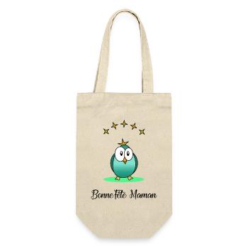 BONNE FÊTE MAMAN. MAMAN. FÊTE DES MÈRES. FÊTE - Sac à bouteille - nature - Devant