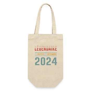 Légendaire Depuis Décembre 2024 Anniversaire - Sac à bouteille - nature - Devant