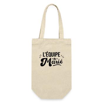 Équipe Du Marié Enterrement De Vie De Jeune Garçon - Sac à bouteille - nature - Devant
