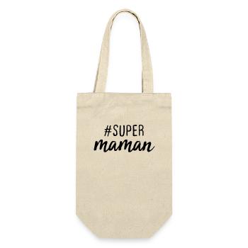 Super Maman - Sac à bouteille - nature - Devant