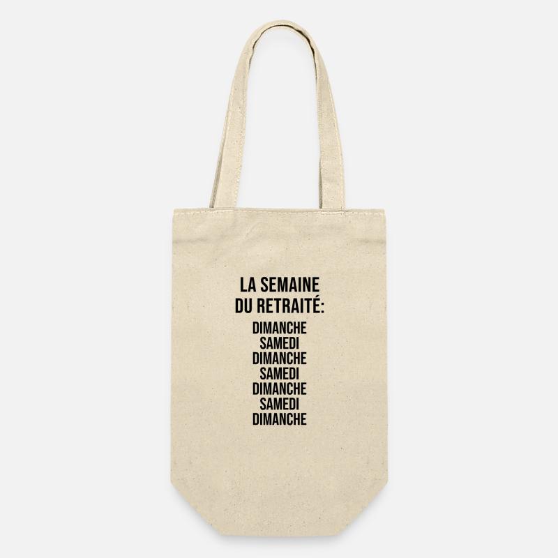 La Semaine du Retraité - Sac à bouteille - nature