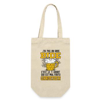 It's the t-shirt that's badly done - Gift Bag for Bottles - nature - Front