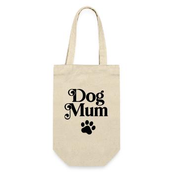 Dog Mum - Gift Bag for Bottles - nature - Front