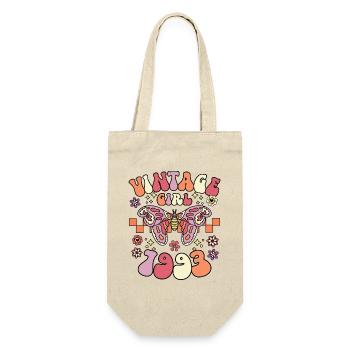 Groovy Et Rétro 1993 Femme 30 Ans Anniversaire - Sac à bouteille - nature - Devant