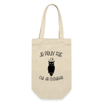 Je Peux Pas J'ai Cul de Chouette - Sac à bouteille - nature - Devant