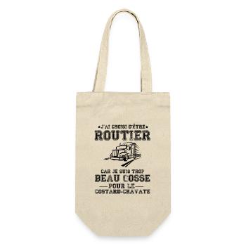 idee cadeau humour pour un papa routier - Sac à bouteille - nature - Devant