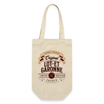 Lot-et-Garonne Department France - Gift Bag for Bottles - nature - Front