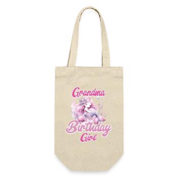 Granny Daughter Birthday Daughter Granny - Gift Bag for Bottles - nature - Front