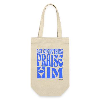 Christianity Christian Bible Verse - Gift Bag for Bottles - nature - Front