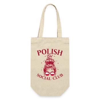 Femme Social Club Fille Polonaise - Gift Bag for Bottles - nature - Front