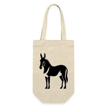 âne - Sac à bouteille - nature - Devant