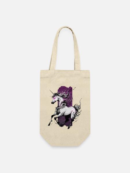 Galop éthéré : Licorne en cours d’exécution - Sac à bouteille - nature