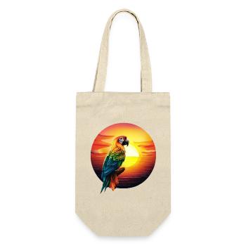 Parrot at sunset - Gift Bag for Bottles - nature - Front
