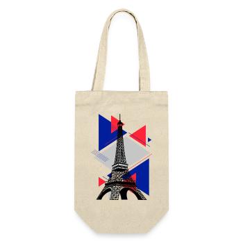 Paris Tour Eiffel France City Skyline Art - Sac à bouteille - nature - Devant