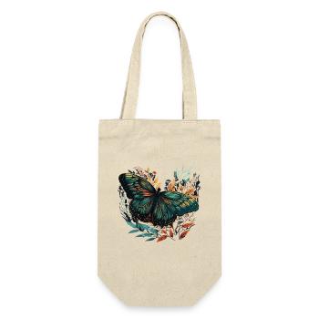 Superbe papillon - Sac à bouteille - nature - Devant