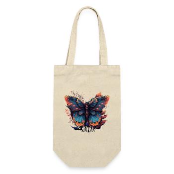 Papillon violet - Sac à bouteille - nature - Devant