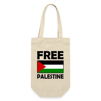 Free palestine - Gift Bag for Bottles - nature - Front