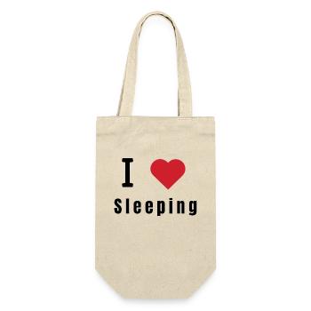 J’adore dormir - Sac à bouteille - nature - Devant