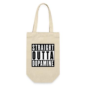 Dopamine Boost Bold Typography - Gift Bag for Bottles - nature - Front