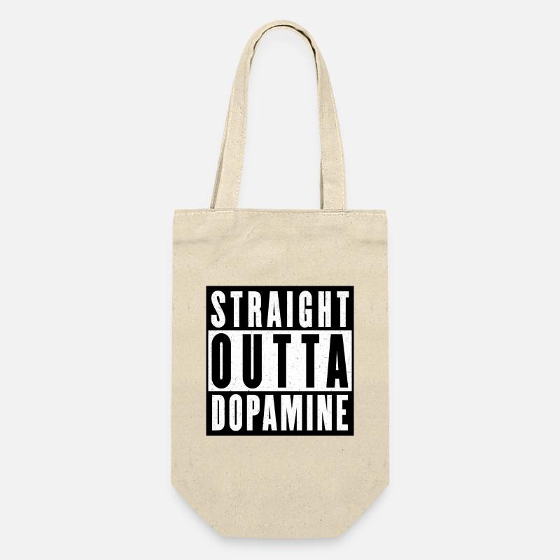 Dopamine Boost Bold Typography - Gift Bag for Bottles - nature