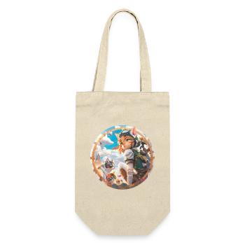Anime Cat Boy - Gift Bag for Bottles - nature - Front