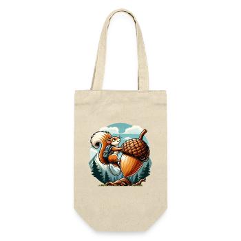 Adventure Squirrel - Gift Bag for Bottles - nature - Front