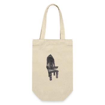 AMBIGUOUS THRONE - Gift Bag for Bottles - nature - Front