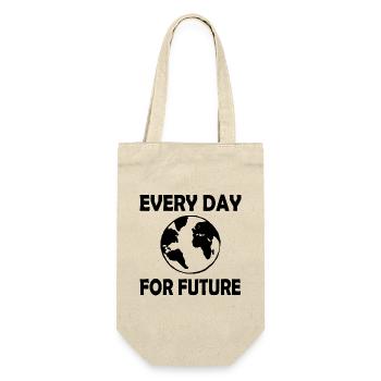 Every day for future - Gift Bag for Bottles - nature - Front