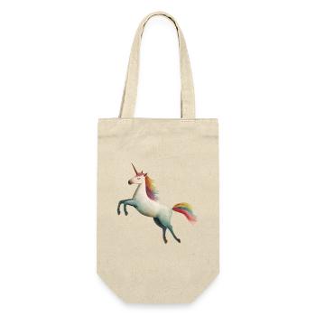 Unicorn - Gift Bag for Bottles - nature - Front