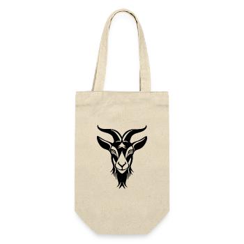 Goat Capricorn Goat - Gift Bag for Bottles - nature - Front