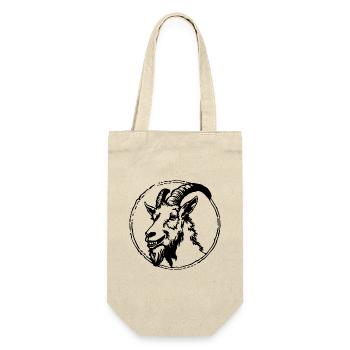 Goat Capricorn Goat - Gift Bag for Bottles - nature - Front
