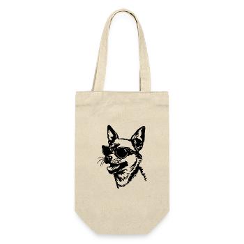 Chihuahua Dog - Gift Bag for Bottles - nature - Front