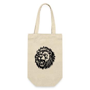 Lion Tête de Lion - Sac à bouteille - nature - Devant