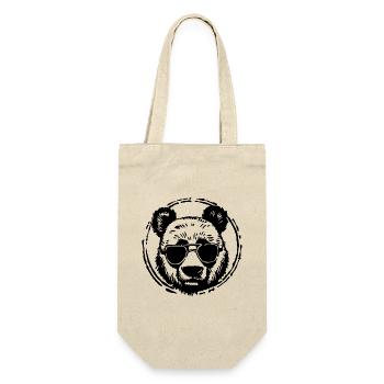 Panda Panda Bear - Gift Bag for Bottles - nature - Front