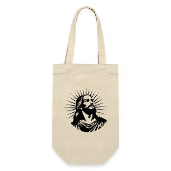 Jesus Christ Catholic Religion Christianity - Gift Bag for Bottles - nature - Front