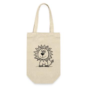 Lion Tête de Lion - Sac à bouteille - nature - Devant