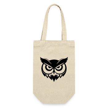 Owl Owls Bird - Gift Bag for Bottles - nature - Front