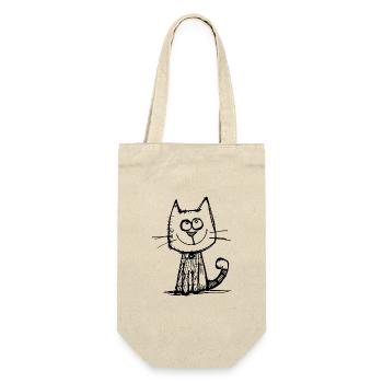 Chat Chats Visage de chat - Sac à bouteille - nature - Devant