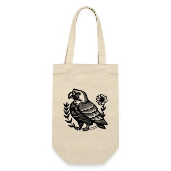 Eagle Eagle Head - Gift Bag for Bottles - nature - Front