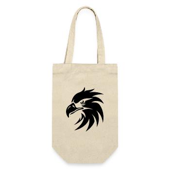 Eagle Eagle Head - Gift Bag for Bottles - nature - Front