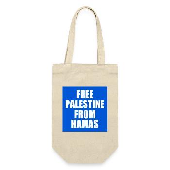 Free palestine - Sac à bouteille - nature - Devant