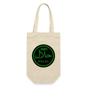 Halal - Sac à bouteille - nature - Devant
